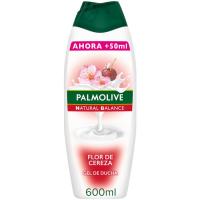Gel de dutxa flor cirera PALMOLIVE natural balance, pot 600 ml