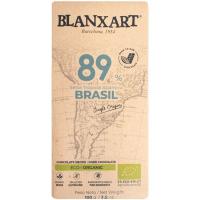 Chocolate negro ecológico 89% cacao origen Brasil, tableta 100 g