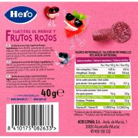 Tortetes d`arròs de fruits vermells HERO, bossa 40 g