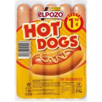 Salchicha Hot Dog King Upp ELPOZO, sobre 275 g