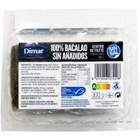 Llom de bacallà congelat al natural ARTE MORHUA, safata 300 g