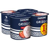 Grec sabor maduixa DANONE, pack 4x110 g