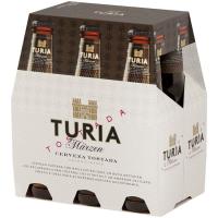 Cervesa TURIA, pack ampolla 6x25 cl