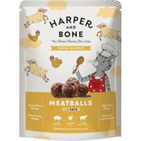 Mandonguilles per a gat sabors de mercat HARPER&BONE, bossa 85 g