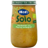Potet ecològic verdures amb pasta integral HERO, pot 190 g