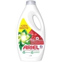 Detergente líquido poder oxi ARIEL, garrafa 29+8 dosis