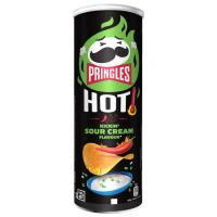 Patatas hot sabor sour cream PRINGLES, tubo 160 g