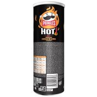 Patatas hot mexican sabor chili lima PRINGLES, tubo 160 g