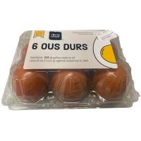 Huevos duros ESTANY, 6 uds