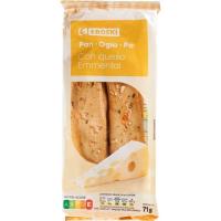 Barrita con queso EROSKI, pack 2x71 g