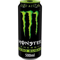 Beguda energètica sense sucre MONSTER GREEN ZERO, llauna 50 cl