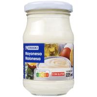 Mayonesa EROSKI, frasco 225 ml