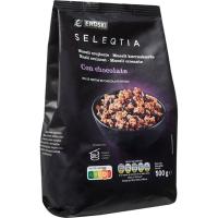 Musli de xocolata EROSKI SELEQTIA, 500 g