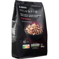 Muesli de frutas EROSKI SELEQTIA, bolsa 500 g