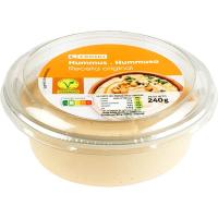 Hummus clásico EROSKI, tarrina 240 g