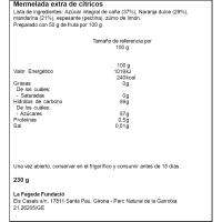 Mermelada Extra de Naranja y Mandarina LA FAGEDA, 230 g