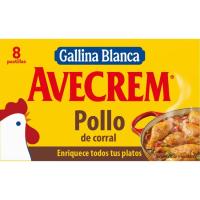 Brou de pollastre AVECREM, 8 pastilles, caixa 90 g