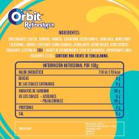 Chicle refresher tropical ORBIT, bote 67 g