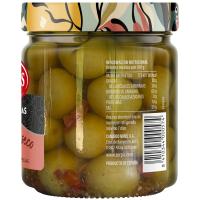 Aceitunas con tomate y especias SERPIS, frasco 220 g