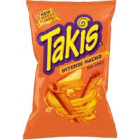 Takis intense nacho TAKIS, bolsa 140 g