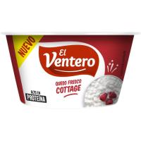 Queso fresco Cottage EL VENTERO, tarrina 180 g