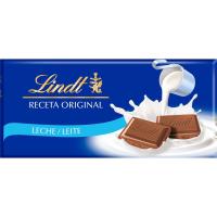 Chocolate con leche LINDT, tableta 100 g