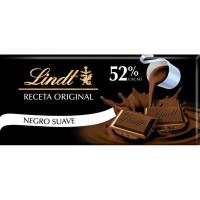 Xocolata negra 52% LINDT, rajola 100 g