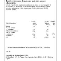 Refresco de naranja KAS, lata 33 cl