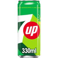 Refresco de lima-limón SEVEN UP, lata 33 cl