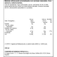 Refresc de llima-llimona SEVEN UP, llauna 33 cl