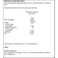 Anchoa en aceite de oliva ARTEIÑAKI, tarrina 135 g