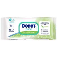 Toallitas de bebé con aloe DODOT, pack 46 uds