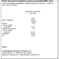 Anxova 100/60 BELMONTE, pot 100 g