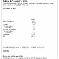 Zumo de tomate GRANINI, botella 33 cl