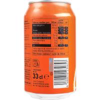 Refresco de naranja EROSKI, lata 33 cl