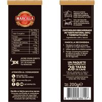 Café express descafeinado mezcla MARCILLA, click pack 200 g