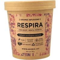 Infusión Respira Eco (con hisopo, menta y serpol) AROMIK, 40g