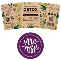 Infusión Detox Eco AROMIK, tarrina 40 g