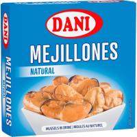 Mejillón al natural DANI, lata 69 g