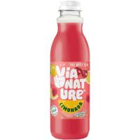 Limonada frutos rojos VIANATURE, botella 750 ml