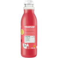 Limonada frutos rojos VIANATURE, botella 750 ml