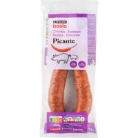 Chorizo picante EROSKI BASIC, sarta 200 g