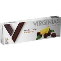 Turrón trufado naranja VIRGINIAS, 150 g