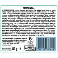 Rodanxes de formatge Emmental francès ENTREMONT, 150 g