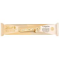 Turrón nuxor blanco LINDT, tableta 200 g