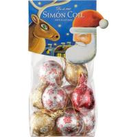 Bolas de chocolate Árbol de Navidad SIMÓN COLL, bolsa 120 g