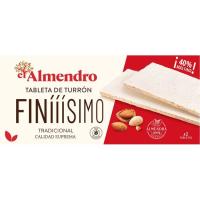 Torró finissim dur EL ALMENDRO, 160 g