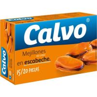 Mejillón chileno en escabeche 15/20 piezas CALVO, lata 111 g