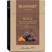 Rocs de almendra y chocolate negro BLANXART, 100g