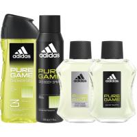 Set Pure Game 4 piezas ADIDAS, pack 1 ud